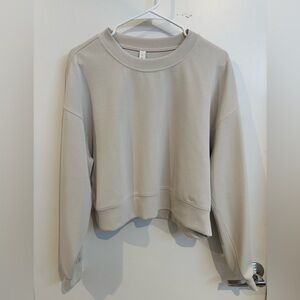 Lululemon Softstreme Perfectly Oversized Cropped Crew
